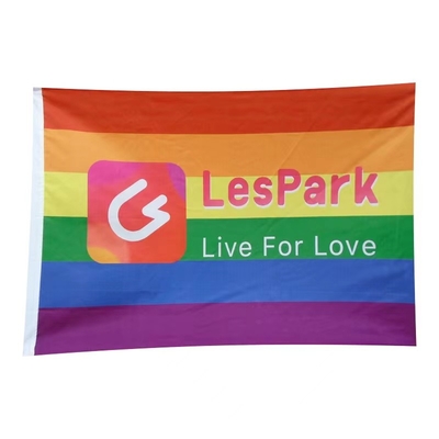 Festival Parti Kutlama Dekorasyon için Gay Pride Gökkuşağı LGBT Bayrağı