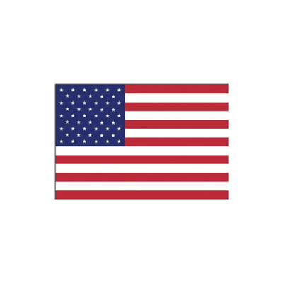Ulusal Baskılı Polyester Bayrak 3x5 Ft Pirinç Takozlu Amerikan Bayrağı
