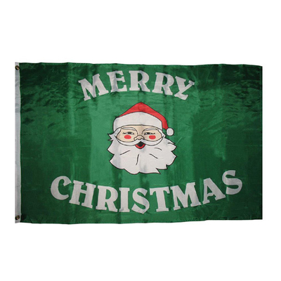 YAOYANG Tam Renkli Özel Polyester Bayrak Mutlu Noeller Bayrağı 3x5