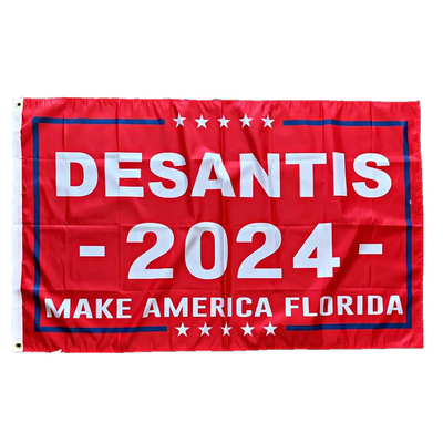 Toptan 3 * 5ft Ron Desantis 2024 Amerika Florida Amerikan Afiş Bayrağı Yap